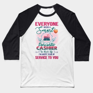 Sarcastic Cashier Baseball T-Shirt